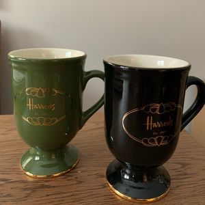 Set of Harrods Mugs
